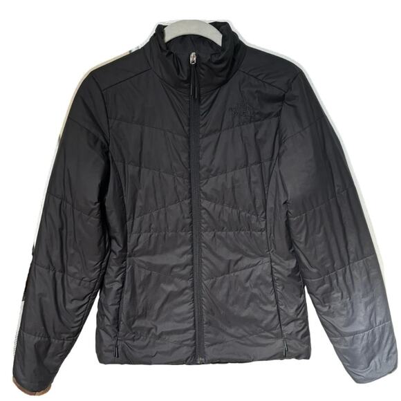 The North Face Women's Bombay Jacket Black Small Insulated Mid Layer - Picture 1 of 3